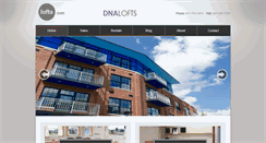 Desktop Screenshot of dnalofts.com